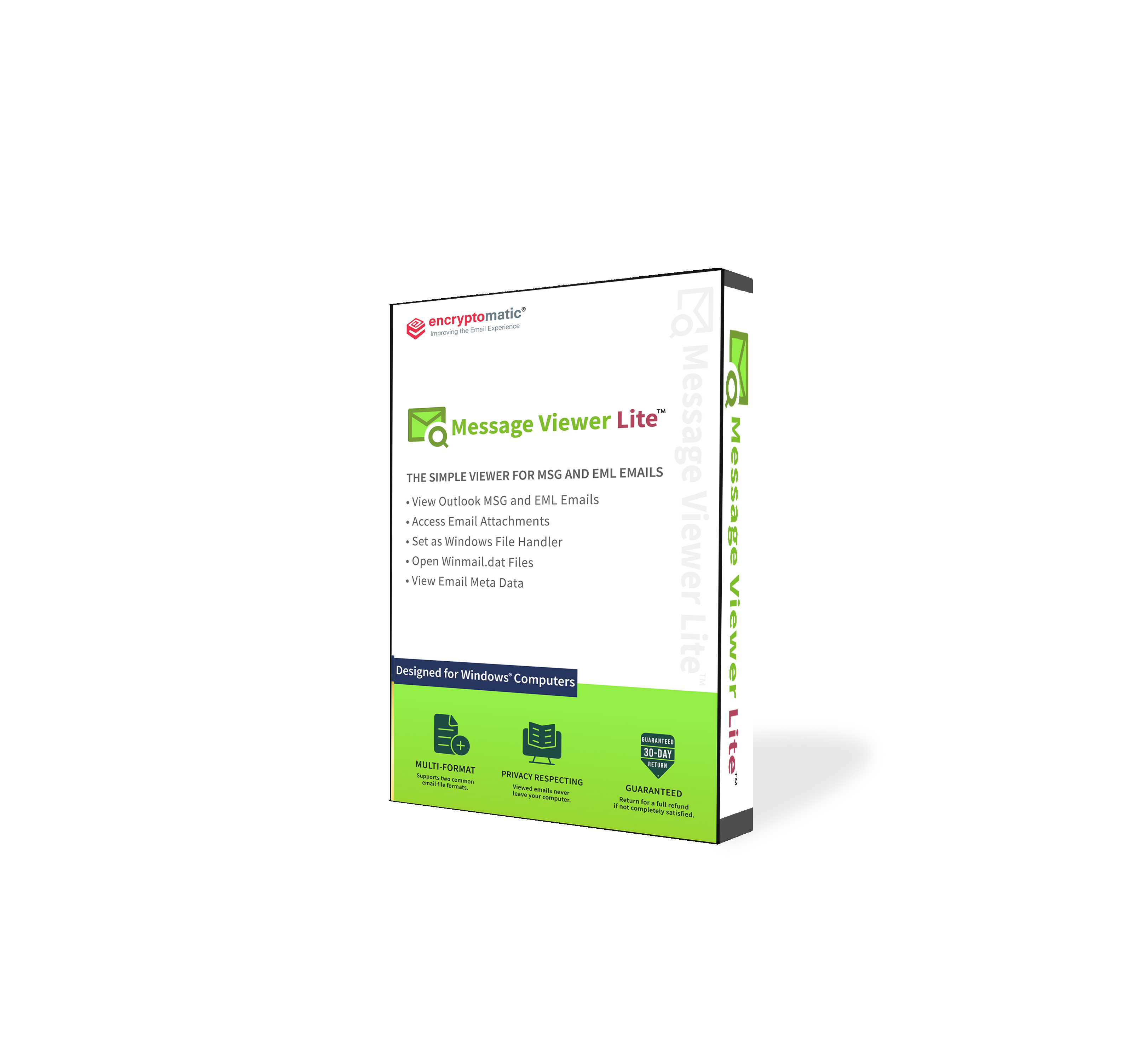 MessageViewer Lite software box.