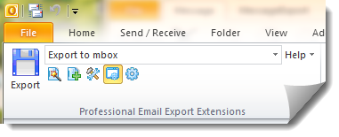MessageExport toolbar image