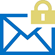 Encryptomatic OpenPGP email icon featuring an envelope and lock.