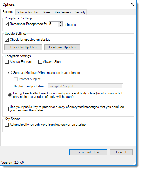 how to add encryption to outlook 2010